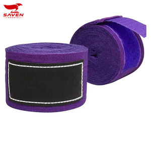 Bandages de boxe MMA en néoprène de haute qualité avec logo personnalisé imprimé, bandages élastiques pour l'entraînement, bandages de protection - Product Image 4