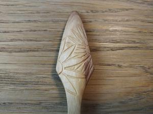 Cuillère à thé en bois naturel réutilisable, cuillère doseuse pour café et sucre, finition lisse, ustensile de cuisine - Product Image 4