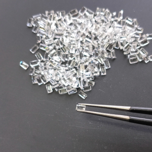Topaze blanche naturelle 3,5x2MM taille baguette, pierre précieuse de qualité supérieure pour la fabrication de bijoux - Product Image 2