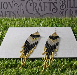 Pendientes Largos con Borlas y Cuentas Estilo Boho, Coloridos, Joyería de Moda para Mujer, Regalo para Fiesta o Boda - Product Image 3