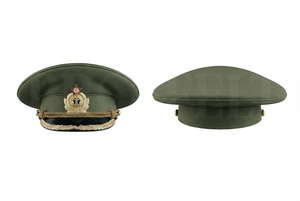 Gorra de Visera de Primera Calidad con Insignia Bordada a Mano, Gorra de Servicio Formal, Diseño Personalizado para Venta al Por Mayor - Product Image 2