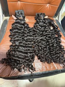 Indian Remy Human Hair Extensions Hand Tied Weft Full <b>Ends</b> Natural Color Body Wave - Product Image 6