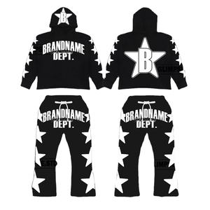 ชุดวอร์มแบบมีซิปของผู้ชายชุดวอร์มแบบเต็มซิปโลโก้ออกแบบได้ตามต้องการ - Product Image 3