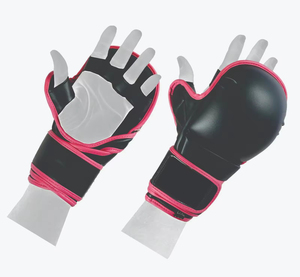 Gants de grappling en cuir personnalisés pour l'entraînement MMA, protection des mains pour le kickboxing, le Muay Thai, gants de boxe MMA à étiquette privée - Product Image 4