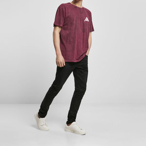 T-shirts pour hommes en coton 100% respirant, légers, effet délavé - Séchage rapide, écologiques, manches courtes, style décontracté streetwear - Product Image 5
