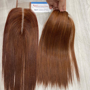 Extensiones de Cabello Humano Virgen Remy Vietnamita Más Vendidas, Lisas como Hueso, Hechas a Máquina con Doble Trama y Cierre - Product Image 2