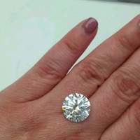 Diamants ronds brillants cultivés en laboratoire HPHT CVD, couleur D, clarté VVS, percés au laser, certifiés IGI, 1-5,14 carats, en vrac, vente en gros