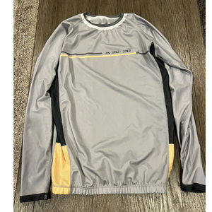 Custom Printed Logo High Quality Crew Neck Long Sleeve <b>MMA</b> <b>Rash</b> <b>Guard</b> for Men Spandex/Nylon/Polyester Material Wholesale OEM - Product Image 5