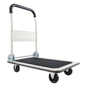Carrello Pieghevole con Capacità di Carico di 150 kg, Piattaforma Pieghevole con Ruote Girevoli, Carrello a Mano e Trolley per Trasporto - Product Image 1
