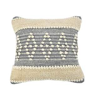 Fundas de cojín de chenilla lisas de 16x16 pulgadas. El cojín de hilo de chenilla está hecho con un tejido única y excepcionalmente suave y aterciopelado. - Product Image 1