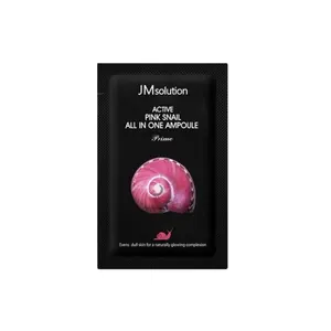 JMSOLUTION-ampolla de suero para el cuidado de la piel, suero de Caracol Rosa activo todo en uno, ampolla para blanquear la piel, cosmética coreana k-beauty