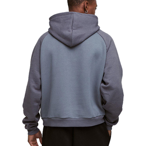 Sweat-shirts d'hiver personnalisés en molleton gaufré 3D 220g Polyester/Coton Haute Qualité Couleur Contrastante Épaules Tombantes Imprimé Rapide - Product Image 4