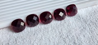 Pierres précieuses de grenat rouge foncé naturel en vrac - Pierres facettées de forme coussin pour la fabrication de bijoux, toutes formes et tailles disponibles