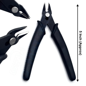 Pince coupante en acier inoxydable noir pour extensions de cheveux, pour l'élimination des liens de kératine - Product Image 2