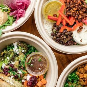 Tazón de Papel de Bambú Biodegradable Personalizado, Tazón de Bagazo de Caña de Azúcar para Catering, Compostable, Desechable, No Tóxico, Listo para Usar, CRADLE - Product Image 2