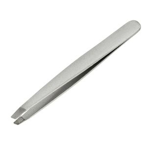 Professional Stainless Steel Slanted Tip <b>Eyebrow</b> Tweezers Precision <b>Hair</b> <b>Remover</b> Durable Eco-Friendly Reusable Classical Style - Product Image 4