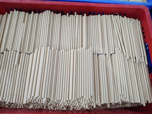 Bespoke Bamboo Drinking <b>Straws</b> <b>Reusable</b> Eco Friendly Natural <b>Straws</b> Custom Diameter for Boba and Smoothies Eco-friendly - Product Image 2