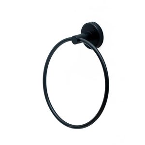 <b>Rectangle</b> Cut Towel Ring Stainless Steel Towel Stand With Black Color Drilling for Decorate Your Bathroom Multipurpose for Gift - Product Image 5