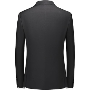 Blazer homme à prix abordable, veste formelle élégante, coupe ajustée, idéale pour le bureau et les occasions formelles décontractées - Product Image 4