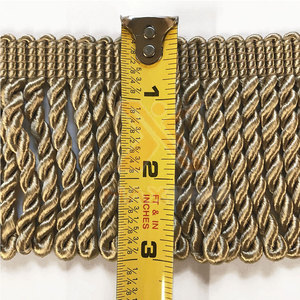 ราคาถูก แฟชั่นใหม่ ขอบผ้าปักลายเส้นทอง ขายดี ขอบผ้าปักลายเส้นทองแบบกำหนดเองได้ - Product Image 6