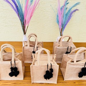Handmade Handicraft Handloom Jute Tote <b>Bag</b> for Women Jute Shopping <b>Bag</b> <b>Medium</b> <b>Size</b> Rope Handle Grocery Tote <b>Bag</b> for Women - Product Image 3