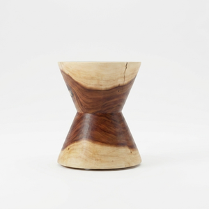 Han Durable Modern Solid Teak Wood <b>Stool</b> Eco-Friendly Natural Finish Minimalist Design for Apartment Lounge Commercial Interior - Product Image 6
