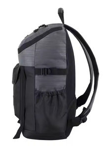Unisex <b>Nylon</b> <b>Backpack</b> 20-37L Capacity Waterproof Zipper Closure Casual Style Soft Handle Arcuate Shoulder Strap USB Sports - Product Image 3