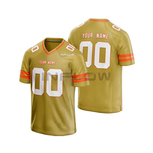 Camiseta de fútbol americano personalizada, camisetas deportivas, bordado, ropa deportiva para exteriores, estilo hip hop holgado, rojo, nueva, película HOT - Product Image 5