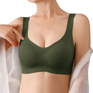 Sujetador Deportivo para Mujer, Alta Calidad, 100% Algodón, para Uso en Exteriores, Transpirable, de Secado Rápido y Sostenible - Product Image 1