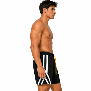 Pantalones Cortos Deportivos de Verano para Hombre, Cintura Media, Secado Rápido, Transpirables, Impermeables, para Correr, Yoga y Fitness - Product Image 3