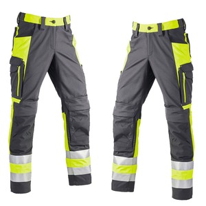 Men's Casual Style Lightweight Work Trousers Customized Logo Road Safety <b>Cargo</b> Pants - Product Image 6