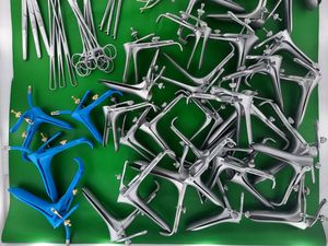 Ensemble chirurgical réutilisable de forceps et de spéculum pour gynécologie, équipement manuel en acier inoxydable pour interventions gynécologiques - Product Image 5