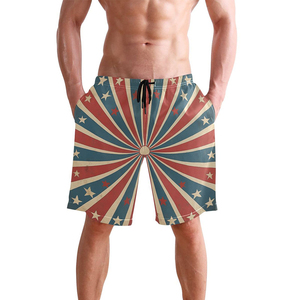 Pantalones Cortos Deportivos y de Playa de Alta Calidad, Transpirables, Ecológicos, Impermeables, Tallas Grandes, con Diseño Sublimado - Product Image 6