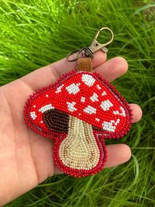 Bohemian Embroidered Beaded <b>Keychain</b> Handmade Gift for Her with Premium Craftsmanship Luxury Floral Embroidery Beaded <b>Keychain</b> D - Product Image 6