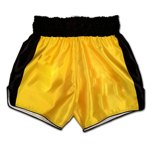 Shorts de Muay Thai MMA et de Kick Boxing en polyester imprimé par sublimation, respirants, de haute qualité, 240g, pour hommes et femmes, vente en gros personnalisée - Product Image 2