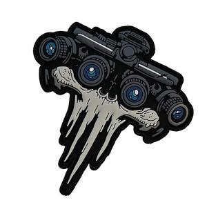 Patch en silicone souple 3D personnalisé en PVC gaufré avec paillettes, décoration de logo économique, toutes couleurs pour vêtements - Product Image 2