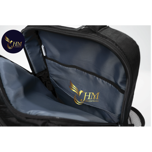 2026 Custom <b>Black</b> Casual Waterproof Zipper Durable Polyester Unisex <b>Backpack</b> High Quality Hien Minh for Travel School Business - Product Image 4