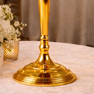 Fournisseur de décorations événementielles, vente en gros de centres de table pour mariage, supports à bougies dorés en gros, fournisseur de décorations pour événements, fournisseur de décorations de mariage - Product Image 5