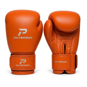 Guantes de Boxeo para Hombre, Personalizados, de Cuero Sintético, para Entrenamiento y Sparring, con Soporte Acolchado para la Muñeca, Cierre Ajustable, Proveedor Mayorista de Artículos Deportivos - Product Image 2