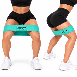 Banda de tela reutilizable para cadera, para entrenamiento físico y Pilates, con logotipo personalizado OEM, equipo de ejercicio al por mayor para proveedores de gimnasios - Product Image 1