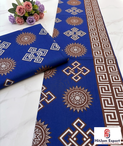 Custom African Wax Print Twill Cotton <b>Fabric</b> Tanzania Design Ankara Outdoor Dress Material OEM ODM <b>Fabric</b> Manufacturer - Product Image 2