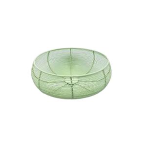 Metal <b>Wire</b> <b>Storage</b> <b>Basket</b> Circle Shape With Handles Stackable Multi Purpose Neatening Organizing Fruit <b>Basket</b> - Product Image 5