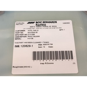 Anillo de Sujeción Tokyo Electron TEL D131068, BSM - Equipo y Piezas de Semiconductores de Confianza con Legado Global - Product Image 3