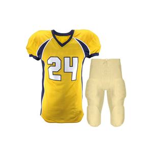 Maillots de football américain en twill pour jeunes, vente en gros 2023 / Uniformes de football américain personnalisés - Product Image 4