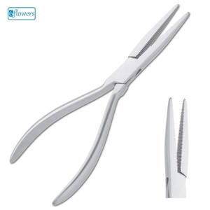 Pinzas Quirúrgicas Ortopédicas de Punta Plana para Cirugía General, Instrumento Manual con Certificación CE, Clase I - Product Image 1