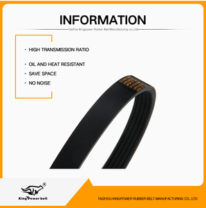 V-Belt Karet EPDM CR Berkualitas Tinggi OEM untuk Mobil 4PK1041 6PK1665 untuk Mesin dengan Garansi 50000-100000KM Tahan Minyak - Product Image 5