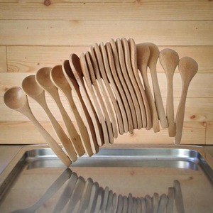 Cuchara de madera para servir, vajilla ecológica para el hogar, cuchara de bambú para condimentos, cuchara para café, cuchara para postre, cuchara para té - Product Image 5