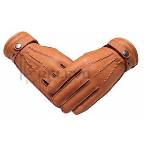 Gants d'hiver simples pour l'extérieur, imperméables, en cuir PU, chauds, compatibles avec les écrans tactiles, pour moto, escalade, ski, hommes et femmes - Product Image 2