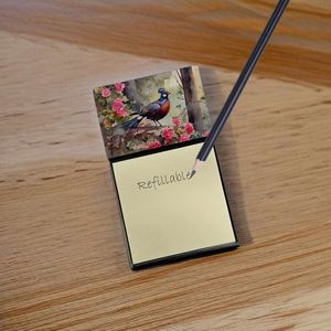 Nuevo dispensador de blocs de notas autoadhesivas de faisán y tarjetero blocs de notas en blanco Accesorios de escritorio - Product Image 2