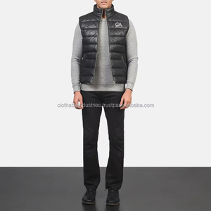 Best Selling Nylon Polyester <b>Puffer</b> <b>Vest</b> for Men Custom Made Men <b>Puffer</b> <b>Vest</b> Low MOQ In Wholesale Price In Pakistan - Product Image 3